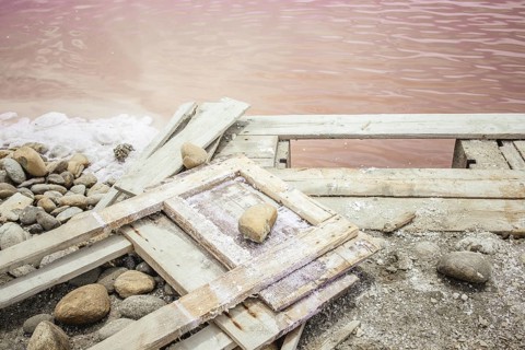 Saltworks, Salin-de-Giraud, Bouches-du-Rhône, Arles, France
