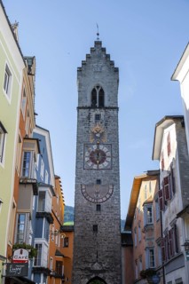 Zwölferturm tower, historic old town centre, Vipiteno, South Tyrol, Italy