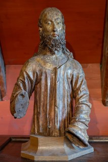 Fragment of Christ from a palm donkey, around 1450, Stadtmuseum Radolfzeii, Seetorstr.11-17,