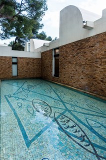 Museum, Fondation Maeght, artist Georges Braque, St. Paul de Vence, Provence Alpes Côte d'Azur,