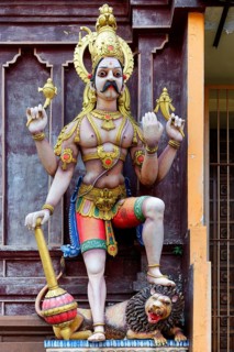 Sri Kailasanathar Swamy Hindu Temple, Dvarapala, Door guard, Colombo, Sri Lanka