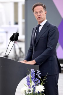 Mark Rutte, NATO Secretary General - Ceremony 70 years of Germany in NATO, Federal Ministry of