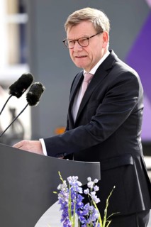 Johann Walter David Rudolf Jo Wadephul, Federal Foreign Minister - Ceremony 70 years of Germany in