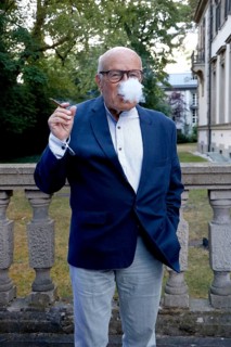 Volker Schlöndorff at the Cocktail Prolongé for the Semi-Final Round of Judging of the