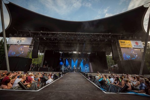 Overview during the concert of the Prinzen at the Berliner Rundfunk 91.4 Open Air in the Berlin