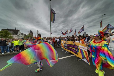 Christopher Street Day, Cologne, North Rhine-Westphalia, Germany
