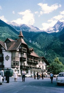 Hotel Kassl Posthotel, Oetz, Imst district, Tyrol, Austria, Europe, 1970