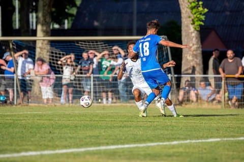 SC Käfertal against Waldhof Mannheim (test match) ***Picture: Match scene