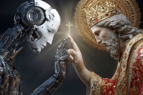 Concept of AI acquiring General Intelligence ability, becoming like god and more intelligent then