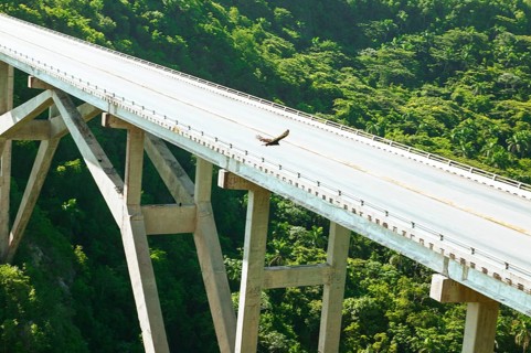 Largest bridge in Cuba, Central America, Caribbean