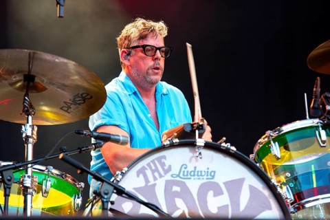 Patrick Carney, drummer, from THE BLACK KEYS live at the Zitadelle Spandau on 01.07.2025