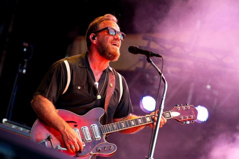 Dan Auerbach, singer/guitarist, from THE BLACK KEYS live at Zitadelle Spandau on 01.07.2025