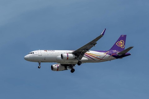 Aircraft Thai Airways, HS-TXU, Airbus A320-200