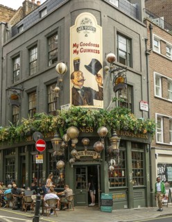 Mr Fogg's Tavern public house, St Martin's Lane, Covent Garden, West End, London, England, UK