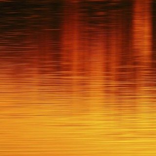 Colours of the sun... Sunset on the water (Lower Rhine, North Rhine-Westphalia), yellow red orange