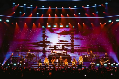 Pitbull live on Party After Dark Tour at the Berlin Uber Arena on 25/06/2025