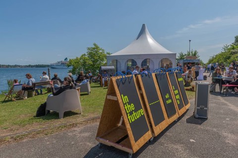 Waterkant Festival 25 in front of Kiel Week 2025 on the MGF 5 site on the Kiel Fjord, annual