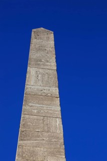 Obelisk, market fountain in the shape of an obelisk, Würzburg, Lower Franconia, Bavaria, Germany