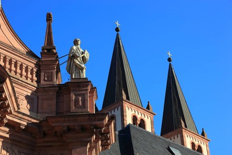 Detail of the Neumünster, Neumünster St John the Evangelist and St John the Baptist, former