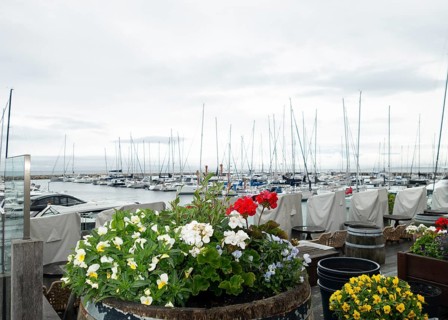 Boat harbour, Baltic Sea, Baltic resort, Kühlungsborn-Ost, Kühlungsborn, Rostock district,