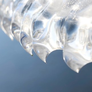 Sculpted by wind and weather... Ice teeth (winter flood 2020, 2021), natural ice sculptures,