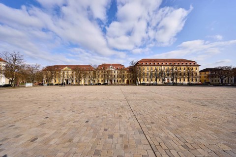 Ministry of Justice, hotel, Motel One, Knautsches Palais, Royal Prussian City Palace, historic