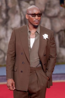 Mahershala Ali at the German premiere of the adventure film Jurassic World, the rebirth at Berlin's