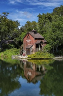 Harpers Mill on Tom Sawyer Island in the Frontierland area of Magic Kingdom at Walt Disney World,