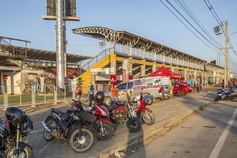 Singha Stadium in Chiang Rai, Thailand