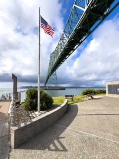 Astoria Megler Bridge on the Columbia River, Astoria, Oregon, USA, North America