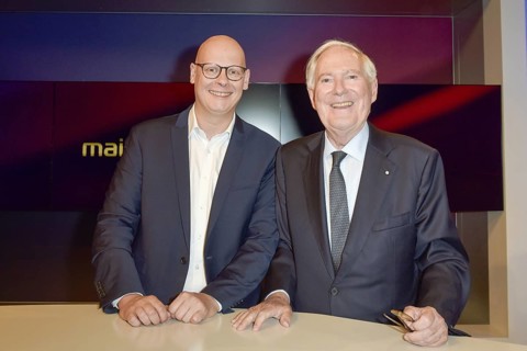 Matthias Deiss (Deputy Head of the ARD Capital Studio), Roland Berger (management and political