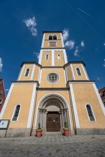 Church of St Vitus, destroyed around 1630, rebuilt between 1661 and 1665, Burglengenfeld, Upper