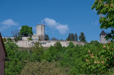 Historic Lengenfeld Castle, Burglengenfeld, Upper Palatinate, Bavaria, Germany