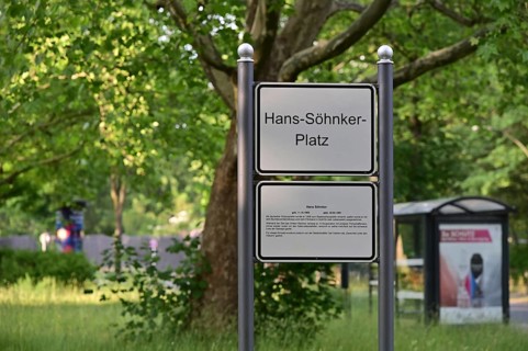 Hans-Söhnker-Platz in Dahlem
