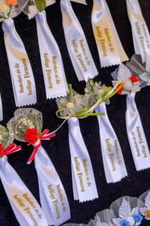 Holy Confirmation souvenir, Badge, Pin, Customs, Klagenfurt, Carinthia, Austria