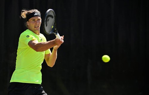 Alexander Zverev GER, Action, Tennis, ATP 250, BOSS Open 2025, Stuttgart, Baden-Württemberg,