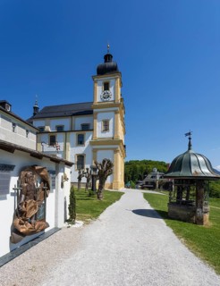 Maria Plain pilgrimage church, baroque church, Bergheim near Salzburg, Flachgau, Salzburger Land,