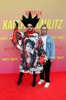 Bambi Mercury (left) and company at the special screening of Kaulitz & Kaulitz S2 at the Delphi