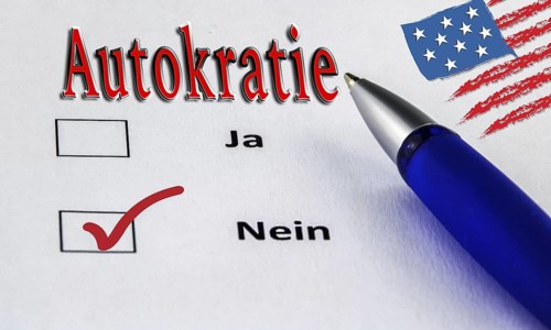 Autocracy tick yes-no, yes to freedom, democracy, form of government, freedom of expression,