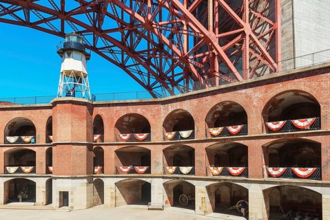 Fort Point, San Francisco, California, USA