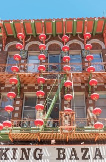 Chinatown decorations, San Francisco. California, USA