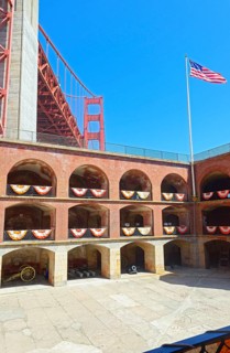 Fort Point, San Francisco, California, USA