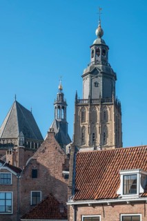 Walburgiskirche tower, Zutphen, Province of Gelderland, Netherlands