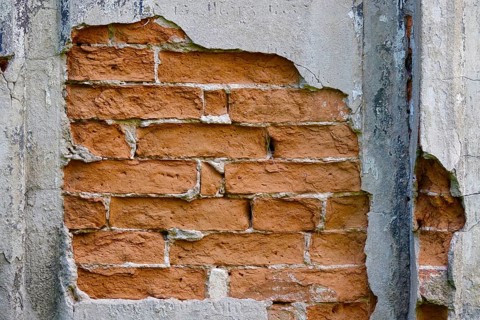 Historic masonry, need for renovation, Germany