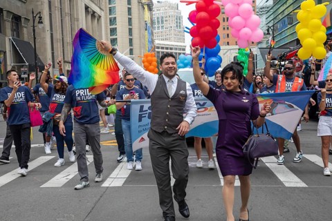 Detroit, Michigan USA - 8 June 2025 - Gay, lesbian, bisexual, and transgender activists and their