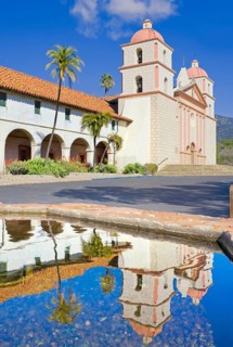 Santa Barbara Mission, Santa Barbara, California, USA
