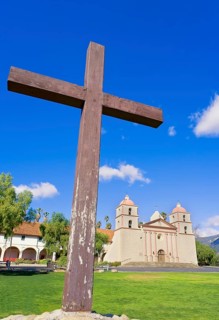 Santa Barbara Mission, Santa Barbara, California, USA
