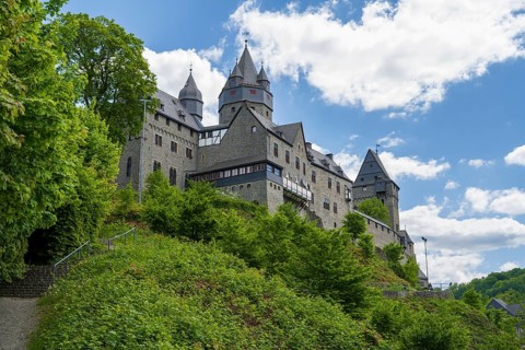 Altena Castle, Altena, Sauerland, Westphalia, North Rhine-Westphalia, Germany
