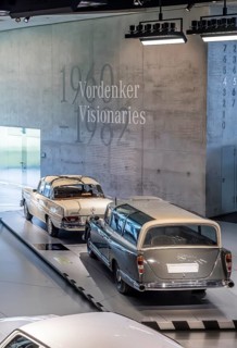 Mercedes-Benz 300 test vehicle from 1960, a one-off from the testing department. Data transmission