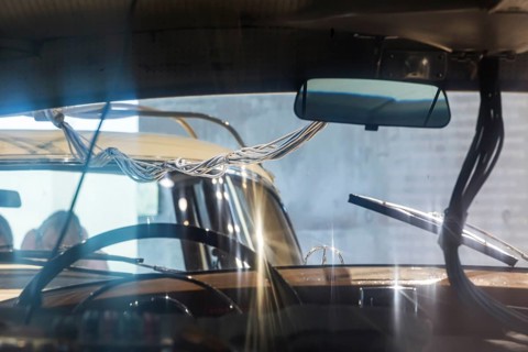 Mercedes-Benz 300 test vehicle from 1960, a one-off from the testing department. Data transmission